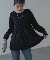 【ANNA LUNA】レイヤード するだけで 体型カバー も叶うプルオーバー♪