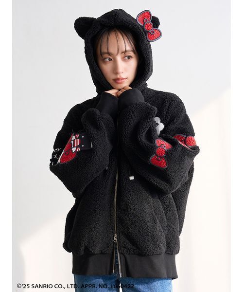 snidelスナイデル ハローキティプレミアムパーカー渋谷パルコ限定 HELLO KITTY】プレミアムパーカー（パーカー）｜SNIDEL