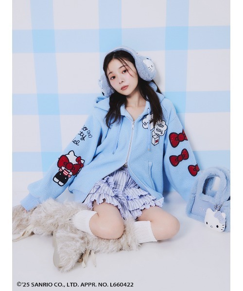 完売♥️新作新品✨ SNIDEL 【HELLO KITTY】プレミアムパーカー HELLO KITTY】プレミアムパーカー(パーカー)｜トップス｜SNIDEL