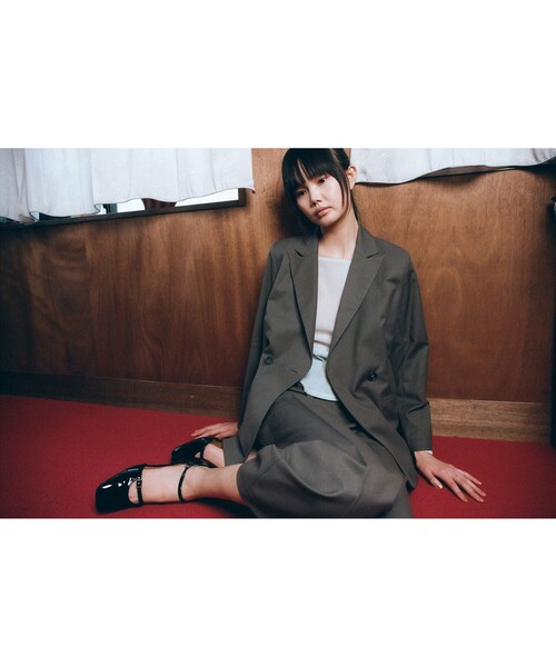 Demi-Luxe BEAMS（デミルクス ビームス）の「BEAMS SALON / ミューズ シック パンツ【セレモニー・オケージョン】（その他パンツ・レディース・グレー/ベージュ・36/38）」の6枚目の写真