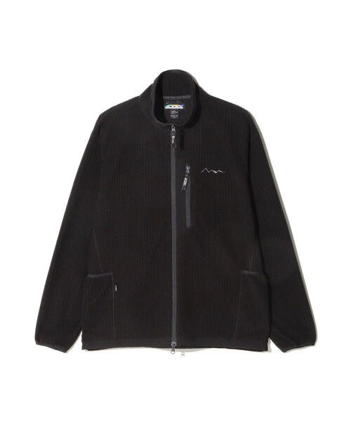 MANASTASH(マナスタッシュ)の「MANASTASH/マナスタッシュ/GRID FLEECE ZIP JKT(その他アウター・メンズ・ブラック/オリーブ系/グレー・L/M/S/XL)」の5枚目の写真