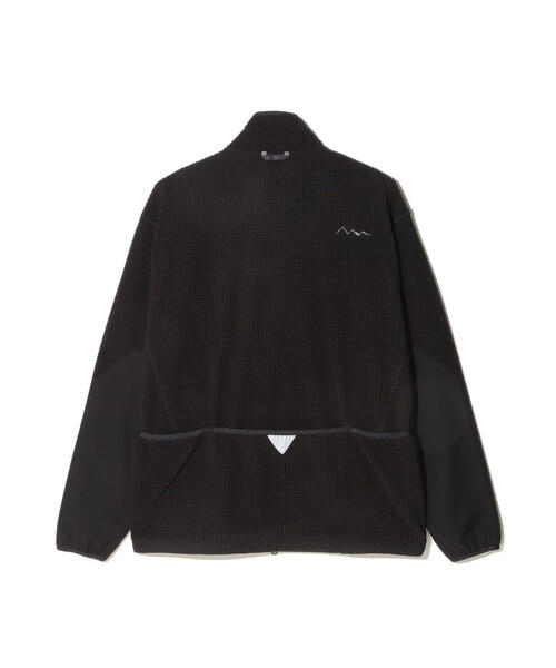MANASTASH(マナスタッシュ)の「MANASTASH/マナスタッシュ/GRID FLEECE ZIP JKT(その他アウター・メンズ・ブラック/オリーブ系/グレー・L/M/S/XL)」の4枚目の写真