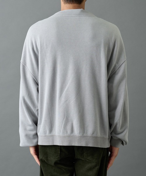 COLONY 2139（コロニートゥーワンスリーナイン）の「パウダー加工スウェットカーディガン（カーディガン/ボレロ・メンズ・ブラック/グレー・MEDIUM/LARGE）」の21枚目の写真