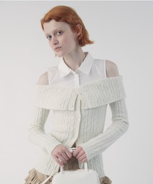 FURFUR | オフショルレイヤードニット(ニット/セーター)