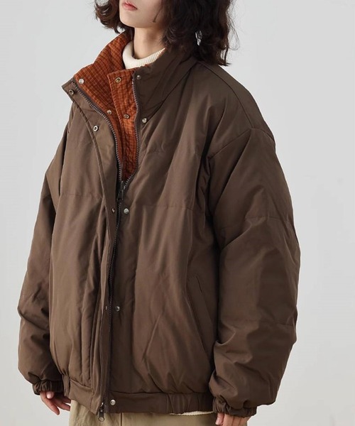 リバーシブルモンスターショートコート