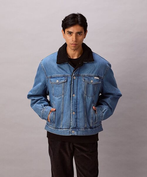 90S シェルパ トラッカージャケット（デニムジャケット）｜Calvin