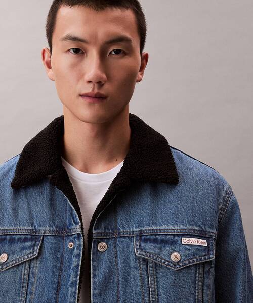 Calvin Klein（カルバン・クライン）の「90S シェルパ トラッカージャケット（デニムジャケット・メンズ・ブルー系その他・L/S/M/XL）」の12枚目の写真