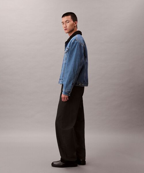 Calvin Klein（カルバン・クライン）の「90S シェルパ トラッカージャケット（デニムジャケット・メンズ・ブルー系その他・L/S/M/XL）」の9枚目の写真