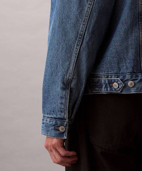 Calvin Klein（カルバン・クライン）の「90S シェルパ トラッカージャケット（デニムジャケット・メンズ・ブルー系その他・L/S/M/XL）」の13枚目の写真