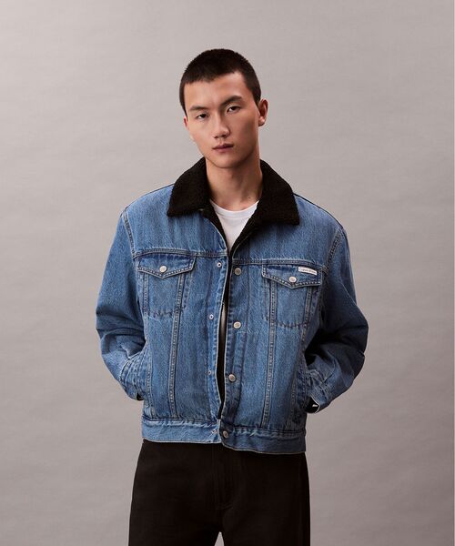 90S シェルパ トラッカージャケット（デニムジャケット）｜Calvin