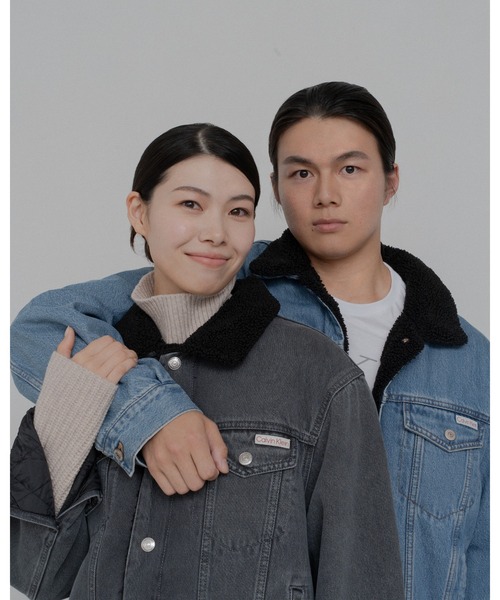Calvin Klein（カルバン・クライン）の「90S シェルパ トラッカージャケット（デニムジャケット・メンズ・ブルー系その他・L/S/M/XL）」の18枚目の写真