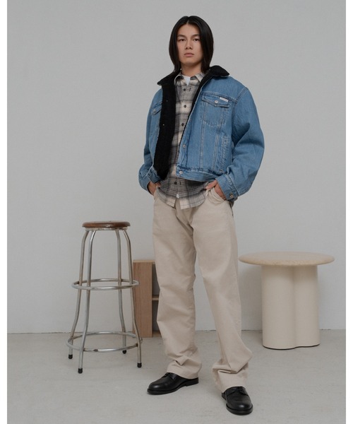Calvin Klein（カルバン・クライン）の「90S シェルパ トラッカージャケット（デニムジャケット・メンズ・ブルー系その他・L/S/M/XL）」の15枚目の写真