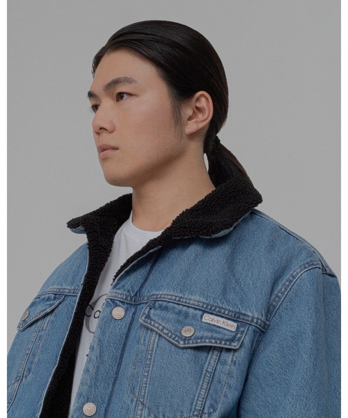 Calvin Klein（カルバン・クライン）の「90S シェルパ トラッカージャケット（デニムジャケット・メンズ・ブルー系その他・L/S/M/XL）」の16枚目の写真
