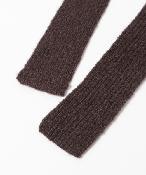 Heather（ヘザー）の「ニットバラクラバ　606017（ニットキャップ/ビーニー・レディース・ブラウン/グレー/オフホワイト・ONE SIZE）」の13枚目の写真