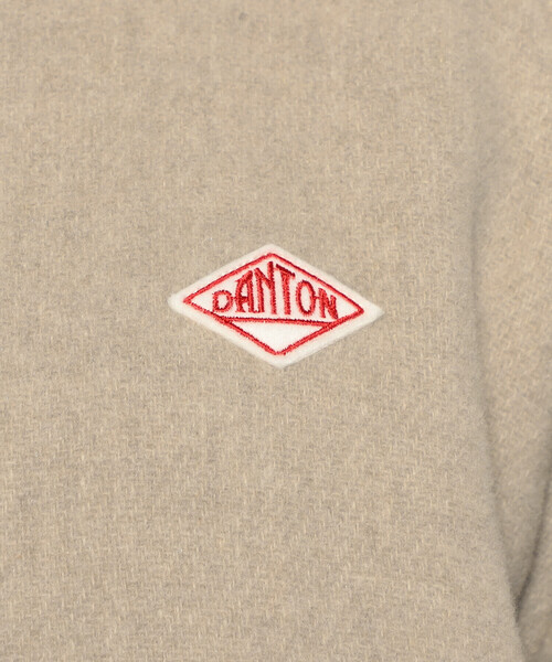 DANTON（ダントン）の「WOMEN'S WOOL LIGHT PILE STANDCOLLAR JACKET（その他アウター・レディース・ベージュ系その他/ベージュ/ネイビー/グレー・36/34/38）」の20枚目の写真