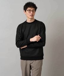 a.v.v（アーヴェヴェ）の「【イージーケア/毛玉になりにくい】ツイルエンボスフェイクスエードプルオーバー【洗濯機で洗える】（スウェット）」