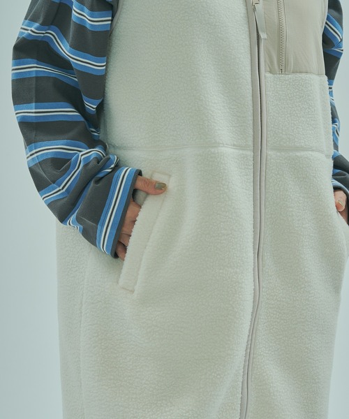 SPALDING(スポルディング)の「(SPALDING x ROSE BUD)FLEECE VEST(ベスト・レディース・ホワイト/ネイビー・ONE SIZE)」の10枚目の写真