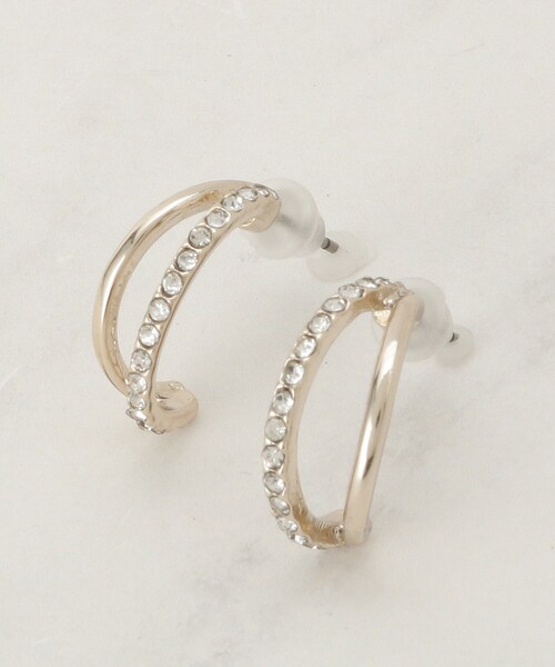 SHOO・LA・RUE（シューラルー）の「【セレモニー】ピアス＆イヤリング（ピアス（両耳用）・レディース・ゴールド系その他/シルバー系/ゴールド系/ゴールド系その他2/シルバー系1/ゴールド系1・00）」の5枚目の写真