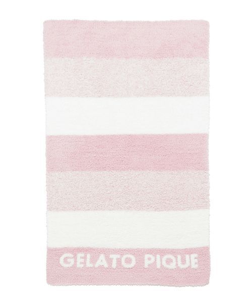 gelato pique（ジェラートピケ）の「ジェラート3ボーダーブランケット