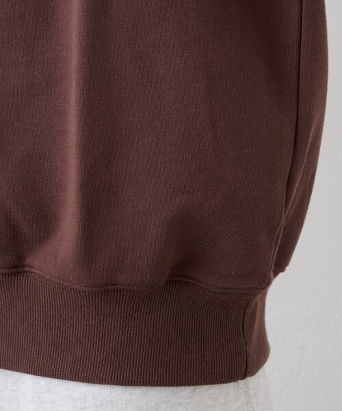 GEVACO（ゲバコ）の「【GEVACO】裏毛刺繍プリントプルオーバー（スウェット・レディース・グレー/ネイビー/ブラウン・ONE SIZE）」の18枚目の写真