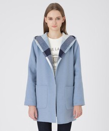 G743 新品未使用 タグ付き M ブルーレーベルクレストブリッジ レディース クレストブリッジチェックギャザーミニバッグ（バッグ）｜BLUE