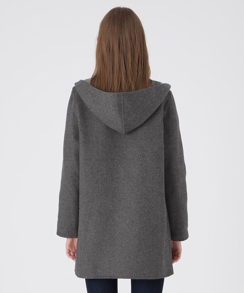 BLUE LABEL CRESTBRIDGE（ブルーレーベルクレストブリッジ）の「クレストブリッジチェックリバーポリウールコーディガン（その他アウター・レディース・グレー系その他/ブルー系その他2/ダークネイビー・38）」の7枚目の写真