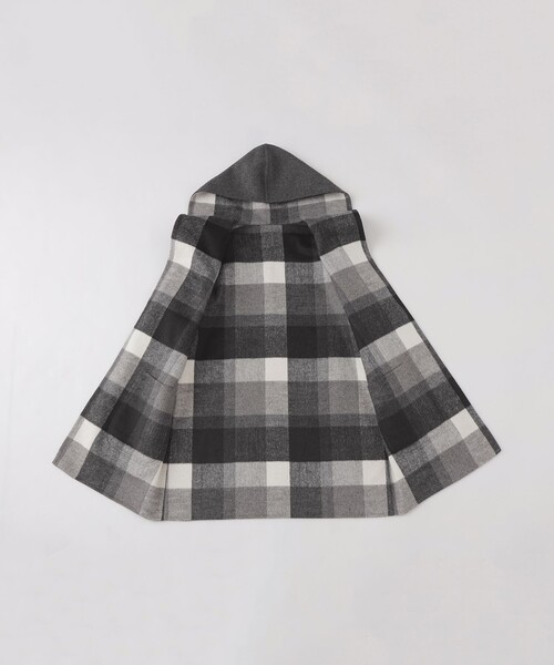 BLUE LABEL CRESTBRIDGE（ブルーレーベルクレストブリッジ）の「クレストブリッジチェックリバーポリウールコーディガン（その他アウター・レディース・グレー系その他/ブルー系その他2/ダークネイビー・38）」の11枚目の写真