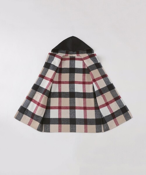 BLUE LABEL CRESTBRIDGE(ブルーレーベルクレストブリッジ)の「クレストブリッジチェックリバーポリウールコーディガン(その他アウター・レディース・グレー系その他/ブルー系その他2/ダークネイビー・38)」の10枚目の写真