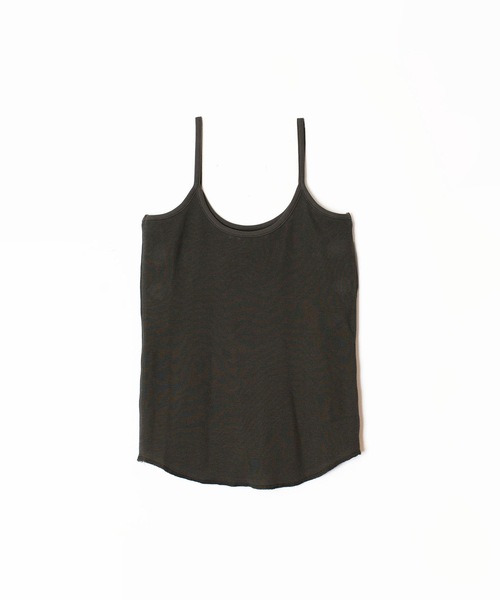 HOLIDAY（ホリデイ）の「SUPER RIB CAMISOLE スーパーリブキャミソール（キャミソール・レディース・チャコールグレー・ONE SIZE）」の2枚目の写真