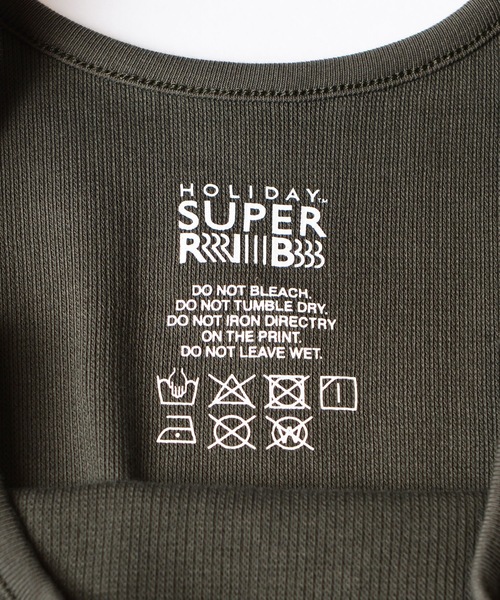 HOLIDAY（ホリデイ）の「SUPER RIB CAMISOLE スーパーリブキャミソール（キャミソール・レディース・チャコールグレー・ONE SIZE）」の4枚目の写真