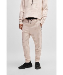 BOSS（ボス）の「コットン ミックスマテリアル トラックスーツボトムス（その他パンツ）」