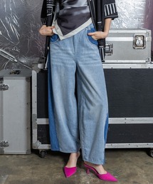 AULA AILA | 【セットアップ着用可】コクーンシルエットデニムパンツ(デニムパンツ)