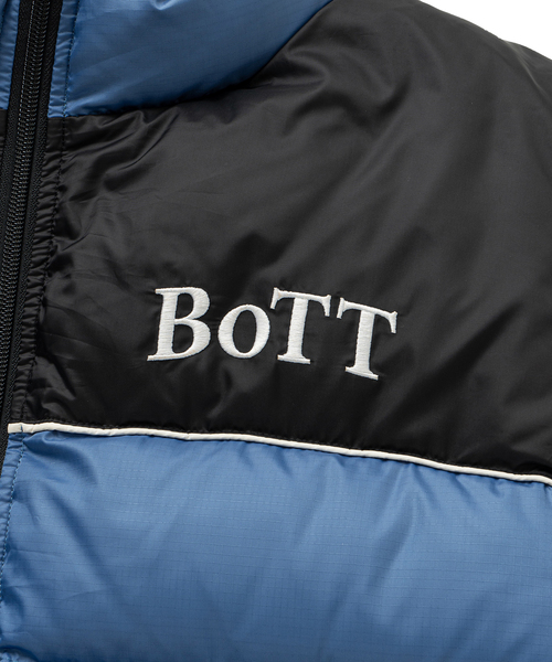 BOTT(ボット)の「BoTT / ボット B Logo Down Jacket(ダウンジャケット/コート・メンズ・ブルー/ブラック・LARGE/MEDIUM)」の7枚目の写真