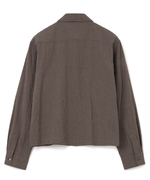 Millo Archive（ミロ アーカイブ）の「クロップムーブシャツ [ヴィンテージブラウン]（シャツ/ブラウス・メンズ・その他・MEDIUM/LARGE/X-LARGE）」の7枚目の写真