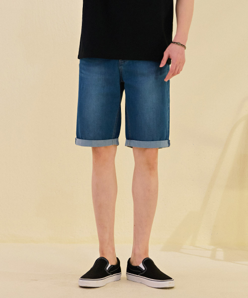 CHASECULT(チェイスカルト)の「男性インバンディング5部デニムパンツ-DCRK2611E0N(その他パンツ・メンズ・ブルー・76/82/70/86)」の5枚目の写真