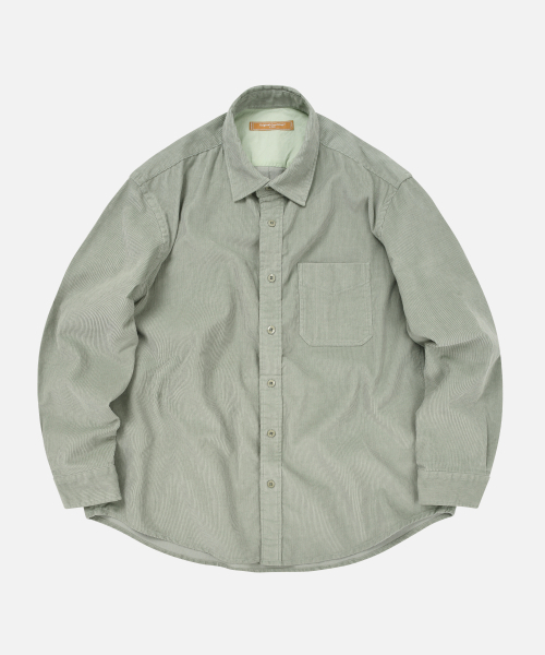 FRIZMWORKS(フリズムワークス)の「OG CORDUROY SHIRT _ MINT(シャツ/ブラウス・メンズ・その他・X-LARGE/MEDIUM/LARGE)」の1枚目の写真