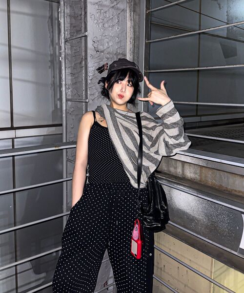 GUBIN（グビン）の「[シーズンオフ] (W) ドットポイントスリーブレス（Tシャツ/カットソー・レディース・その他・SMALL/MEDIUM）」の9枚目の写真