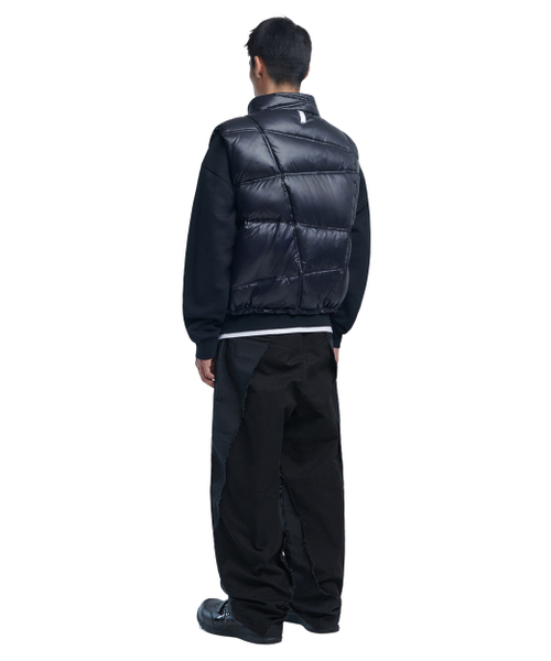 NOMANUAL(NOMANUAL)の「TRACK DUCK DOWN VEST - GLOSSY BLACK(ダウンベスト・レディース・その他・LARGE)」の22枚目の写真