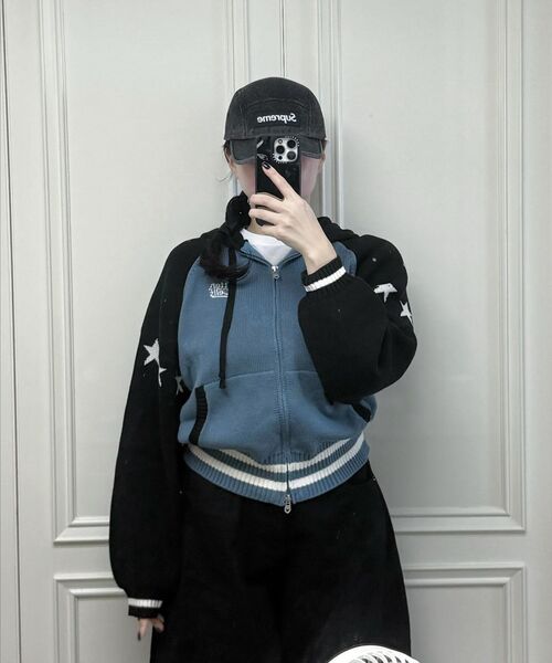 NOMANUAL(NOMANUAL)の「TRACK DUCK DOWN VEST - GLOSSY BLACK(ダウンベスト・レディース・その他・LARGE)」の16枚目の写真