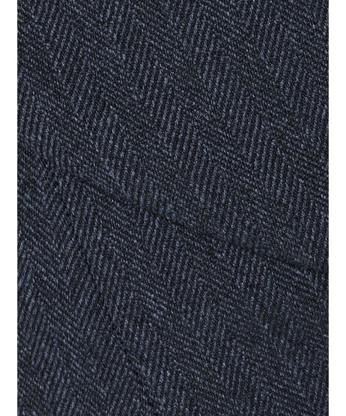 SUIT SQUARE（スーツスクエア）の「ジャケット ウォッシャブル ストレッチ 防シワ ウールライクポリエステル ヘリンボーン（テーラードジャケット・レディース・ネイビー・42(13号)/40(11号)/38(9号)/36(7号)）」の9枚目の写真