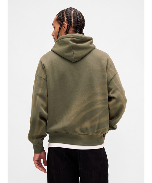 GAP(ギャップ)の「ヴィンテージソフト オーバーサイズ GAPロゴパーカー(パーカー・メンズ・カーキ/ブラック/キャメル・XL/L/M/S/XS)」の6枚目の写真