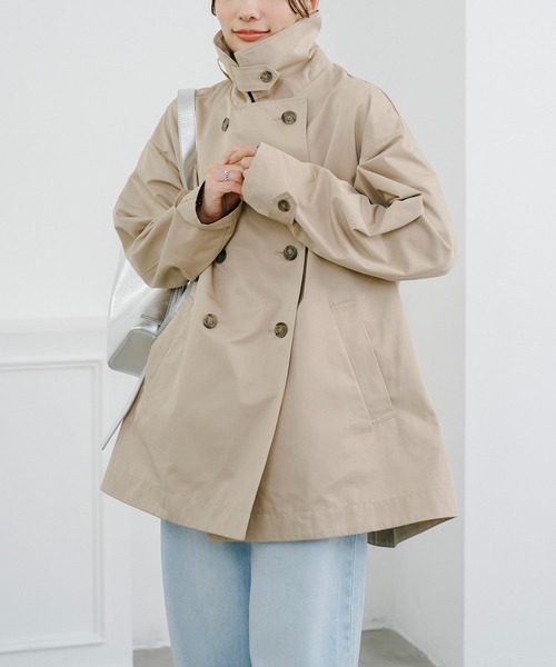 バックフレアミドルトレンチコート Emma Taylor│STYLEDOOR スタイルドア