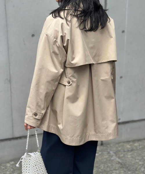 バックフレアミドルトレンチコート Emma Taylor│STYLEDOOR スタイルドア