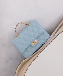 VIS | チェーンハンドルキルティングショルダーバッグ/2WAY・一部WEB限定カラー(ショルダーバッグ)