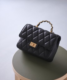 VIS | チェーンハンドルキルティングショルダーバッグ/2WAY・一部WEB限定カラー(ショルダーバッグ)