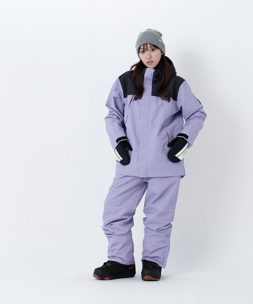 Ocean Pacific（オーシャンパシフィック）の「【OP:オーピー】レディース2プリーツスノーパンツ　スキー　スノボー（その他パンツ・レディース・その他23/ブラック/ベージュ/ラベンダー/ホワイト・SMALL/LARGE/MEDIUM）」の6枚目の写真