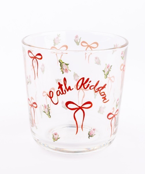 Cath Kidston(キャスキッドソン)の「グラスタンブラー(グラス/マグカップ/タンブラー・レディース・イエロー/ピンク/レッド/クリア/ブラック×レッド・FREE)」の19枚目の写真