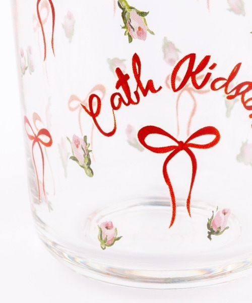 Cath Kidston(キャスキッドソン)の「グラスタンブラー(グラス/マグカップ/タンブラー・レディース・イエロー/ピンク/レッド/クリア/ブラック×レッド・FREE)」の6枚目の写真