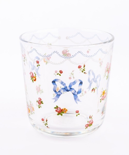Cath Kidston(キャスキッドソン)の「グラスタンブラー(グラス/マグカップ/タンブラー・レディース・イエロー/ピンク/レッド/クリア/ブラック×レッド・FREE)」の9枚目の写真