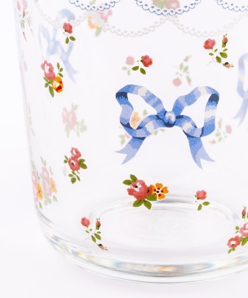 Cath Kidston(キャスキッドソン)の「グラスタンブラー(グラス/マグカップ/タンブラー・レディース・イエロー/ピンク/レッド/クリア/ブラック×レッド・FREE)」の11枚目の写真